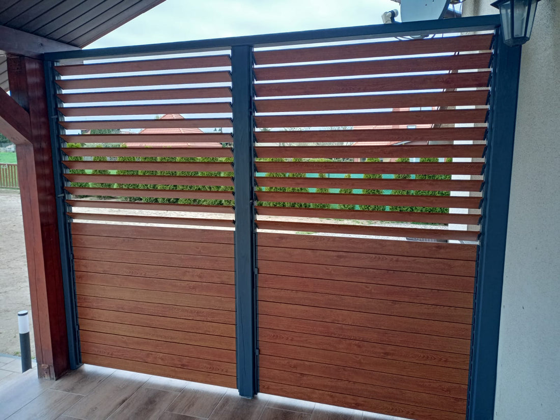 Aufwertung Ihres Außenbereichs mit Flex-Wood Aluminiumjalousien