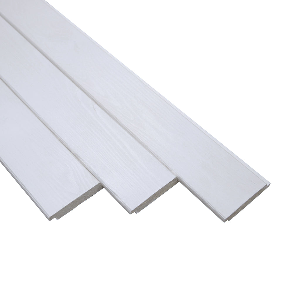 Lamel voor het "FLEX-WOOD®" systeem - wit gelakt, grenen klasse AB