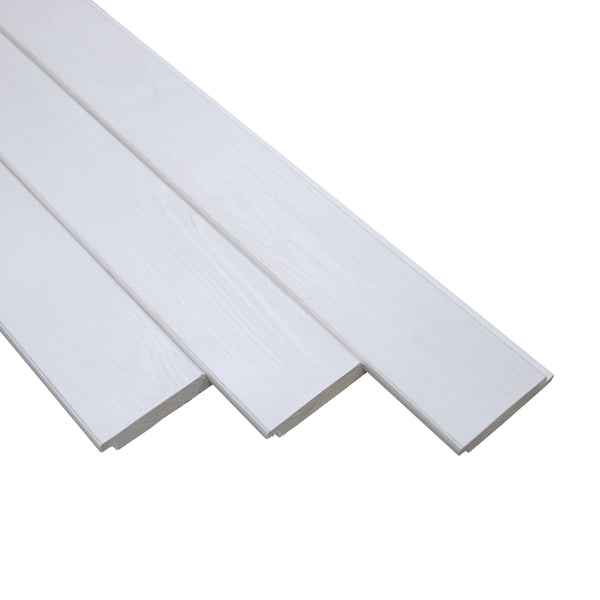 Lamel voor het "FLEX-WOOD®" systeem - wit gelakt, grenen klasse AB