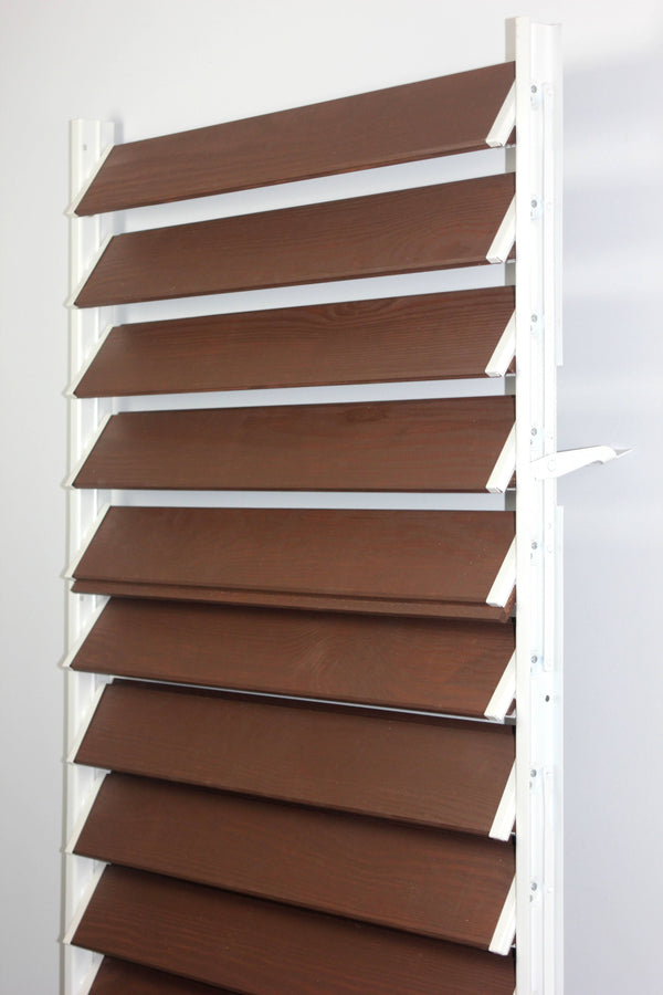 FLEX-WOOD Terrassejalousi - 120 cm - Sæt