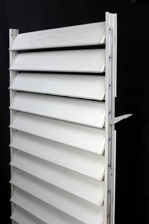 FLEX-WOOD Terrassejalousi - 120 cm - Sæt