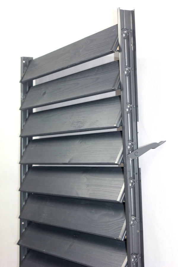 FLEX-WOOD Terrassejalousi - 120 cm - Sæt