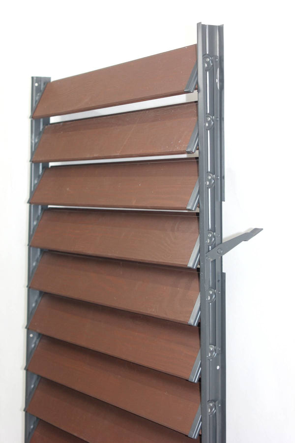 FLEX-WOOD Terrassejalousi - 120 cm - Sæt