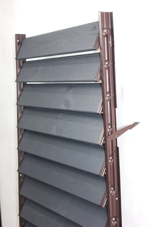 FLEX-WOOD Terrassejalousi - 120 cm - Sæt