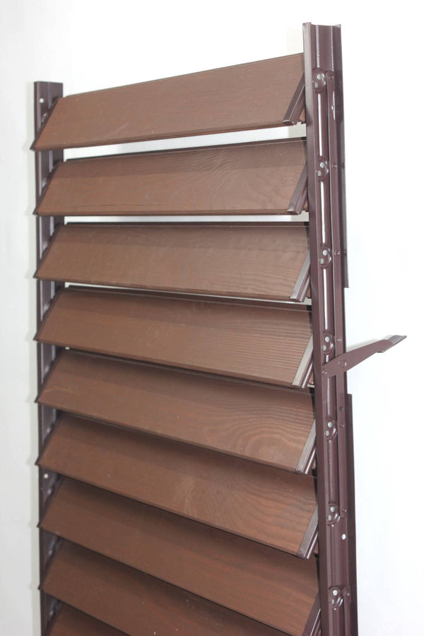 FLEX-WOOD Terrassejalousi - 120 cm - Sæt