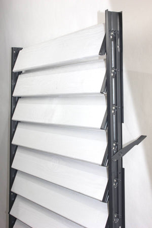 FLEX-WOOD Terrassejalousi - 120 cm - Sæt