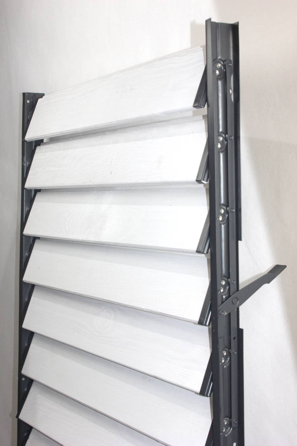FLEX-WOOD Terrassejalousi - 120 cm - Sæt