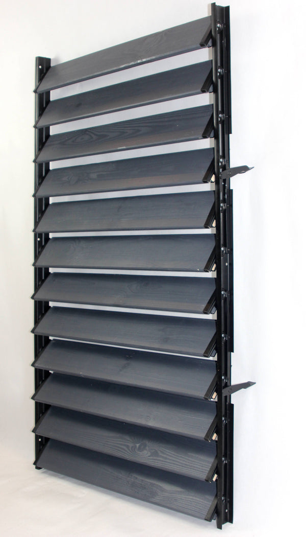 FLEX-WOOD Terrassejalousi - 120 cm - Sæt