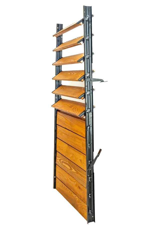 FLEX-WOOD Terrassejalousi - 120 cm - Sæt