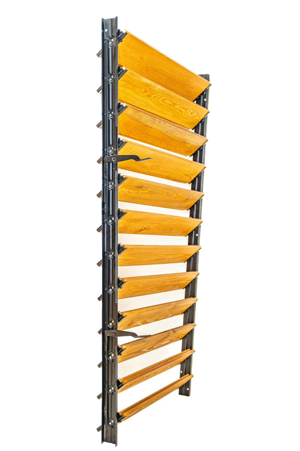 FLEX-WOOD Terrassejalousi - 120 cm - Sæt