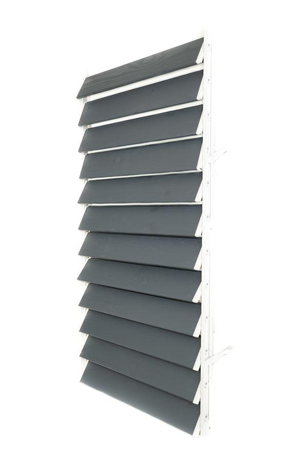 FLEX-WOOD Terrassejalousi - 120 cm - Sæt