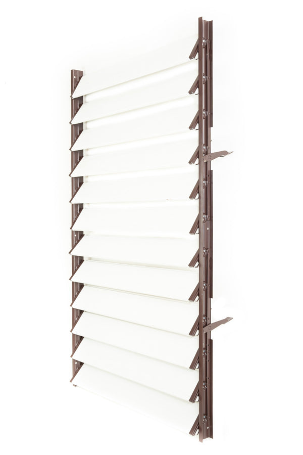 FLEX-WOOD Terrassejalousi - 120 cm - Sæt