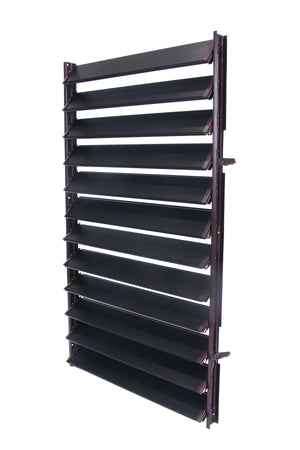 FLEX-WOOD Terrassejalousi - 120 cm - Sæt