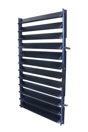 FLEX-WOOD Terrassejalousi - 120 cm - Sæt