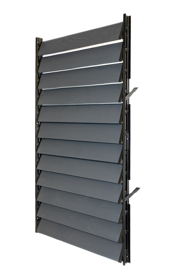 FLEX-WOOD Terrassejalousi - 120 cm - Sæt