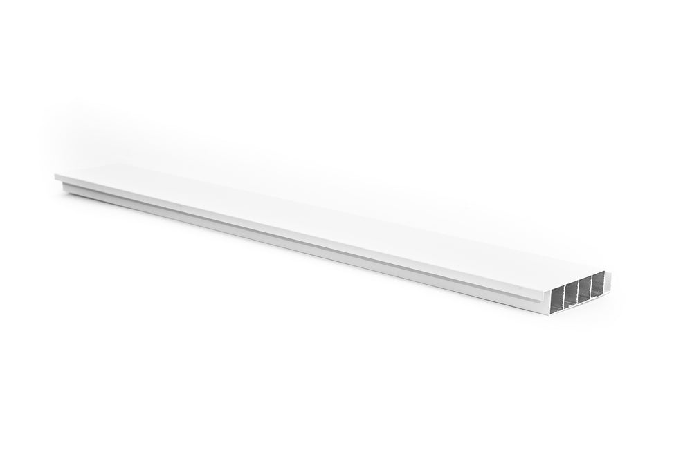 Aluminium lamel voor het "FLEX-WOOD®"-systeem - Wit