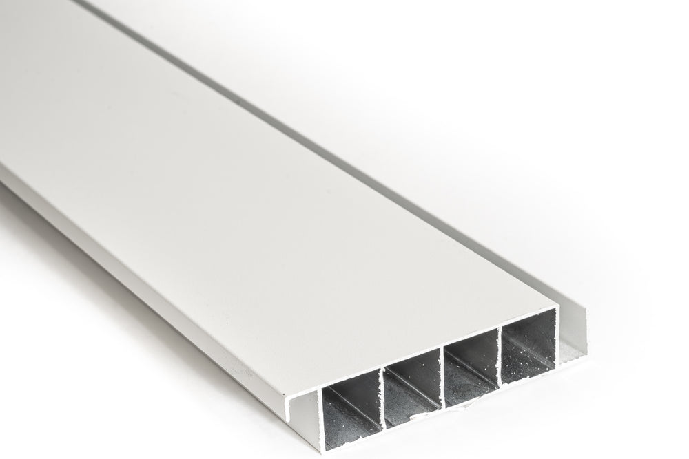 Aluminium lamel voor het "FLEX-WOOD®"-systeem - Wit