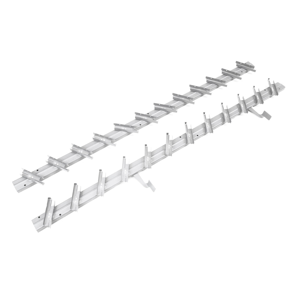 Mechanisme van de terrasjaloezie van verzinkt staal - witte kleur - RAL 9003 - halfmat