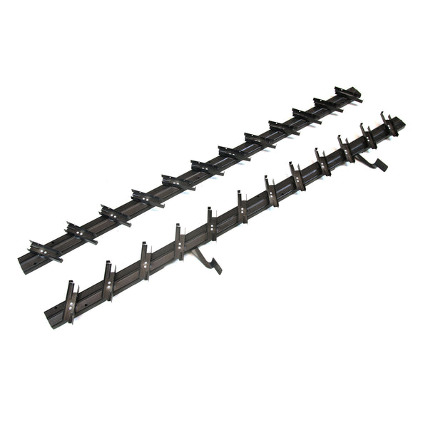 Galvanized steel mechanism - graphite color RAL 7016 - semi-matt