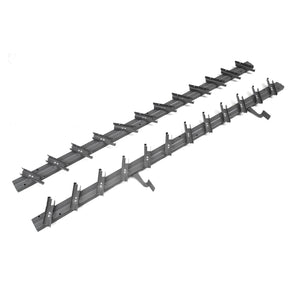 Mechanisme van de terrasjaloezie van aluminium - Kleur Grafiet - RAL 7016 - halfmat