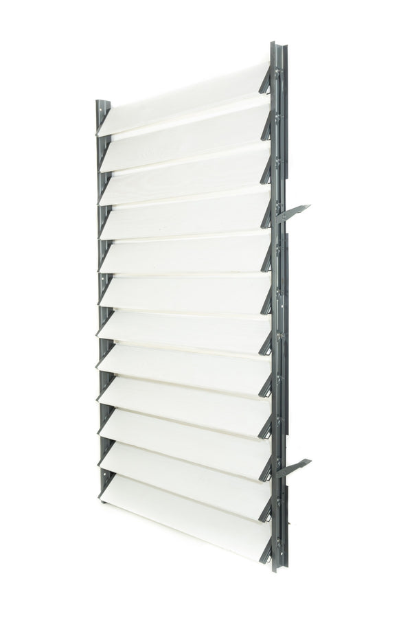 FLEX-WOOD Terrassejalousi - 120 cm - Sæt