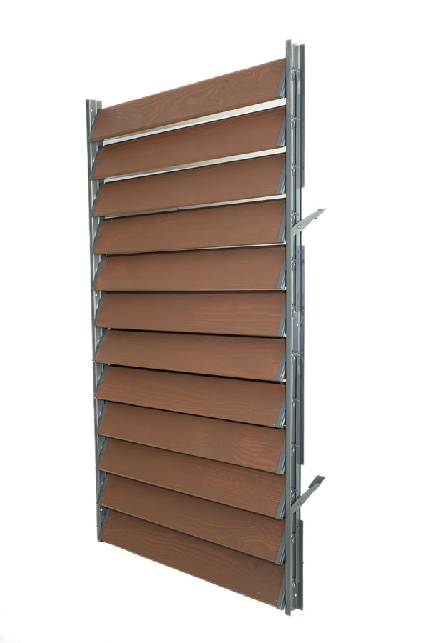 FLEX-WOOD Terrassejalousi - 120 cm - Sæt