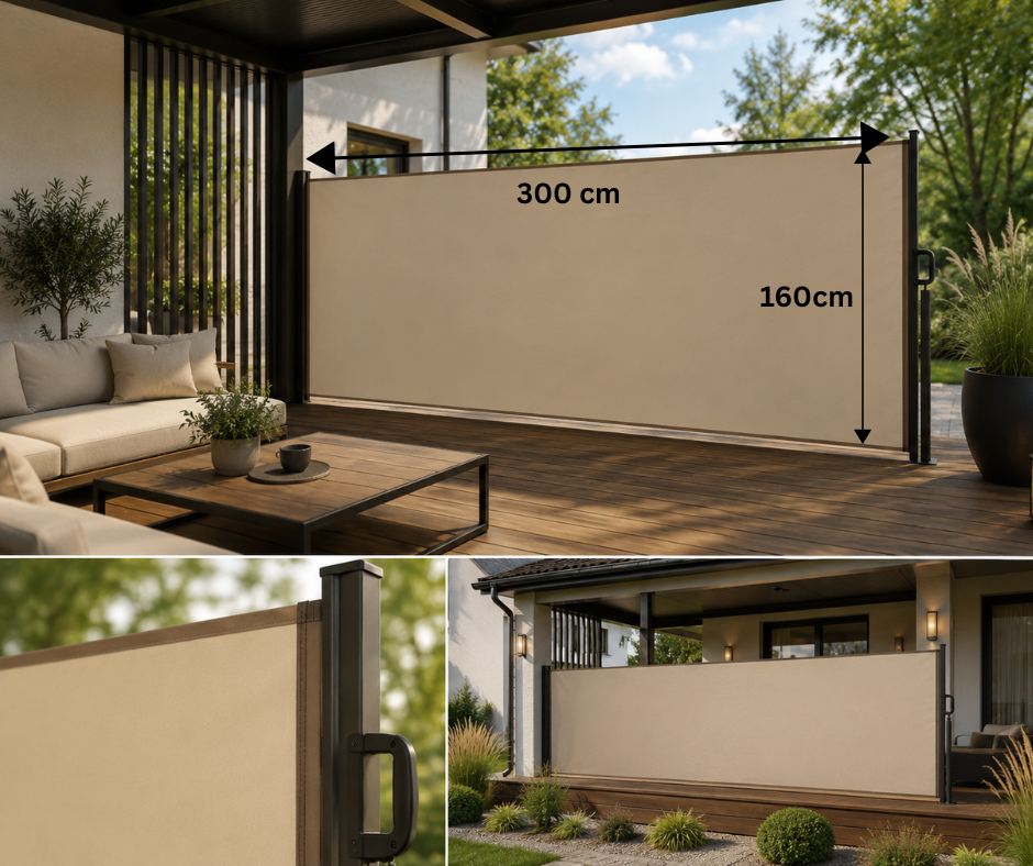 Seitenmarkise Flex-Wood