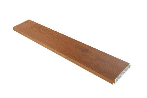 Aluminium-Lamelle für das "FLEX-WOOD®"-System - Goldeiche