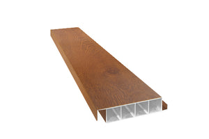 Aluminium-Lamelle für das "FLEX-WOOD®"-System - Goldeiche