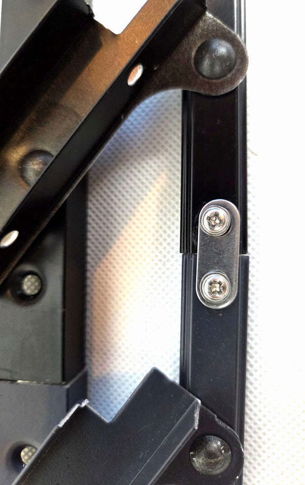 Flex-Wood® VERT – Aluminium-Mechanismus für Terrassenjalousien – Braun