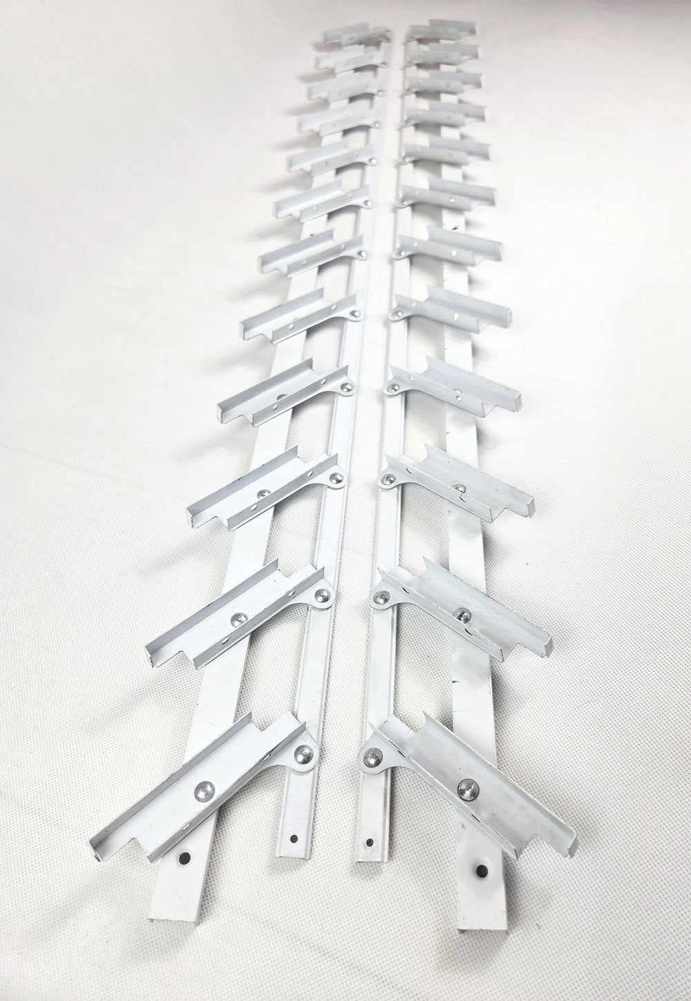 Flex-Wood® VERT – Aluminium-Mechanismus für Terrassenjalousien – Weiß