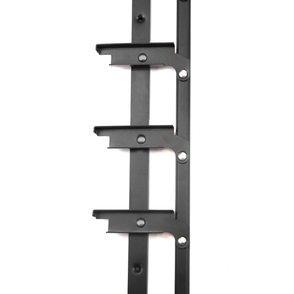 Flex-Wood® VERT – Aluminium-Mechanismus für Terrassenjalousien – Schwarz