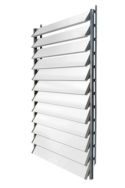 Stores de terrasse FLEX-WOOD® - mécanisme et lames en aluminium