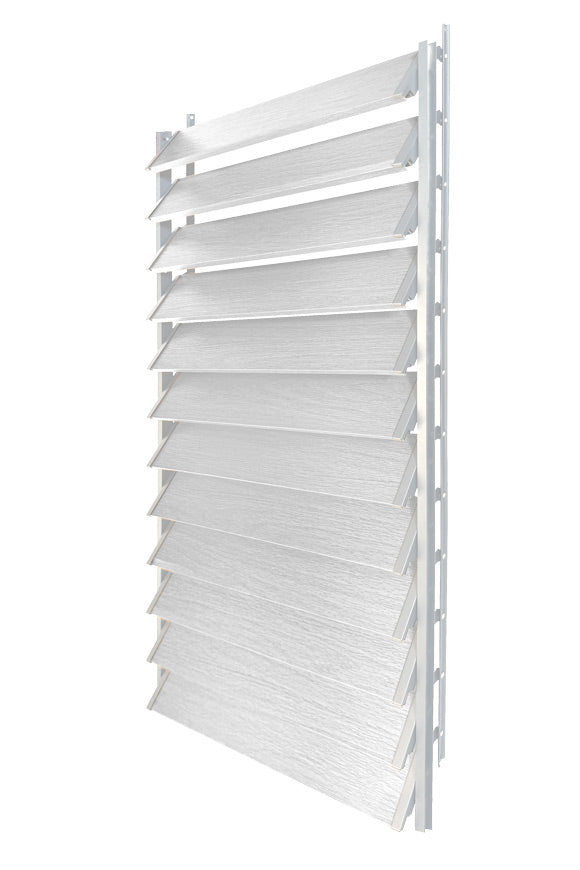 FLEX-WOOD® Terrasjaloezie - Stalen mechanisme & houten lamellen 120 cm set