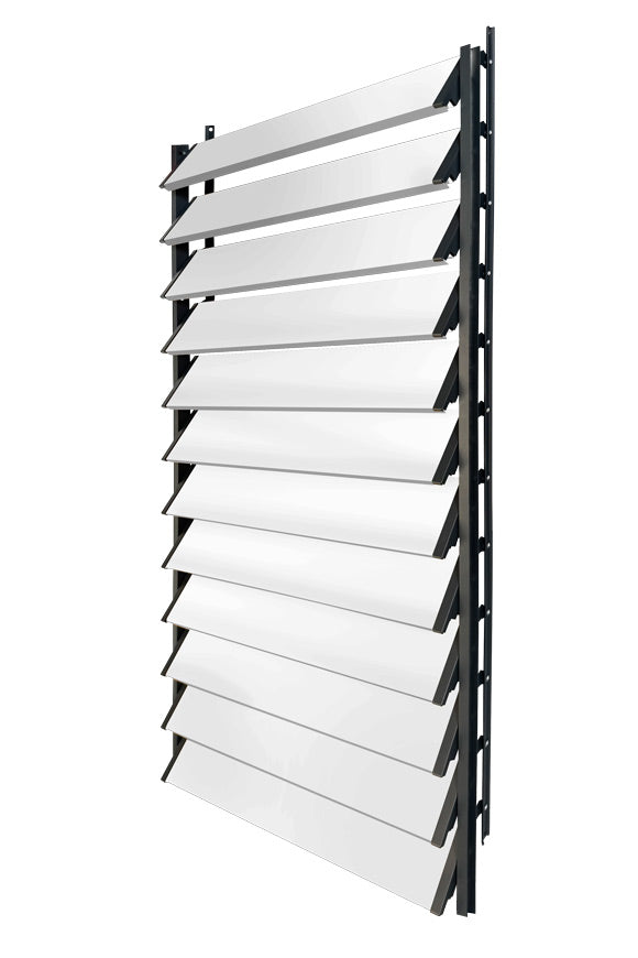 Stores de terrasse FLEX-WOOD® - mécanisme et lames en aluminium
