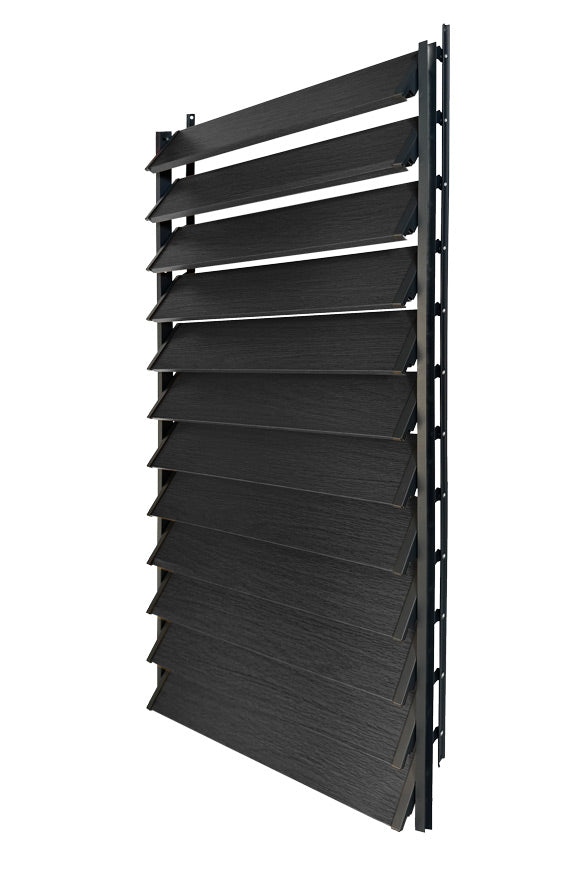 Stores de terrasse FLEX-WOOD® - mécanisme et lames en aluminium