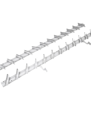 Mechanism made of galvanized steel for Terrace Shutters - White RAL 9003 - semi-matt